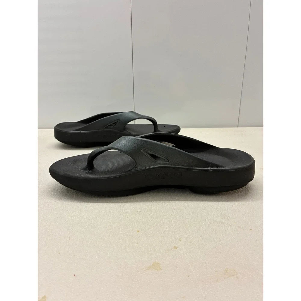 Oofos OOriginal Sport Recovery Sandals Black Graphite Mens 9 Womens 11 EU 42